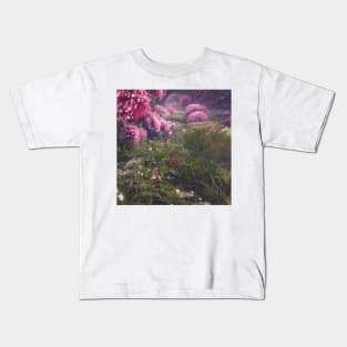 architecture city overgrown Kids T-Shirt